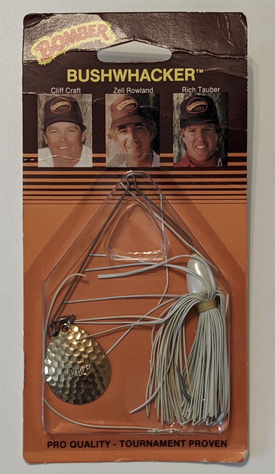 New 2 Official B.A.S.S. Spinnerbaits and Bomber Bushwhacker Spinnerbait Sealed - Image 4