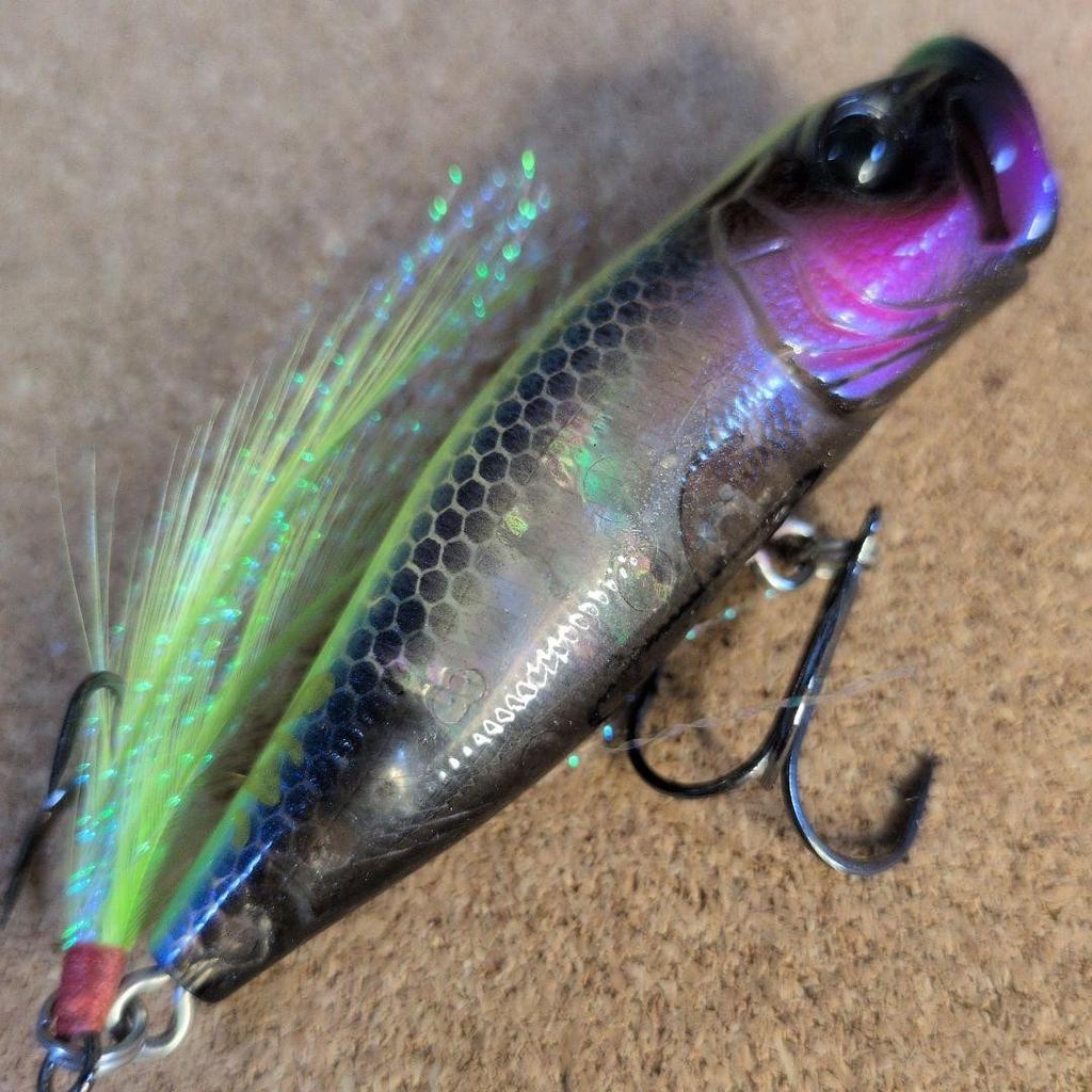 Megabass PopX ⑨ Topwater Lures 4-Piece Set Limited Edition Snake and AB Series - Image 3