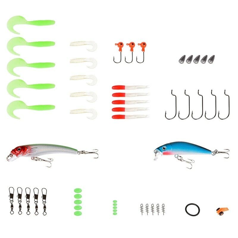 52pcs Fishing Accessories Kit - L98 - Image 2