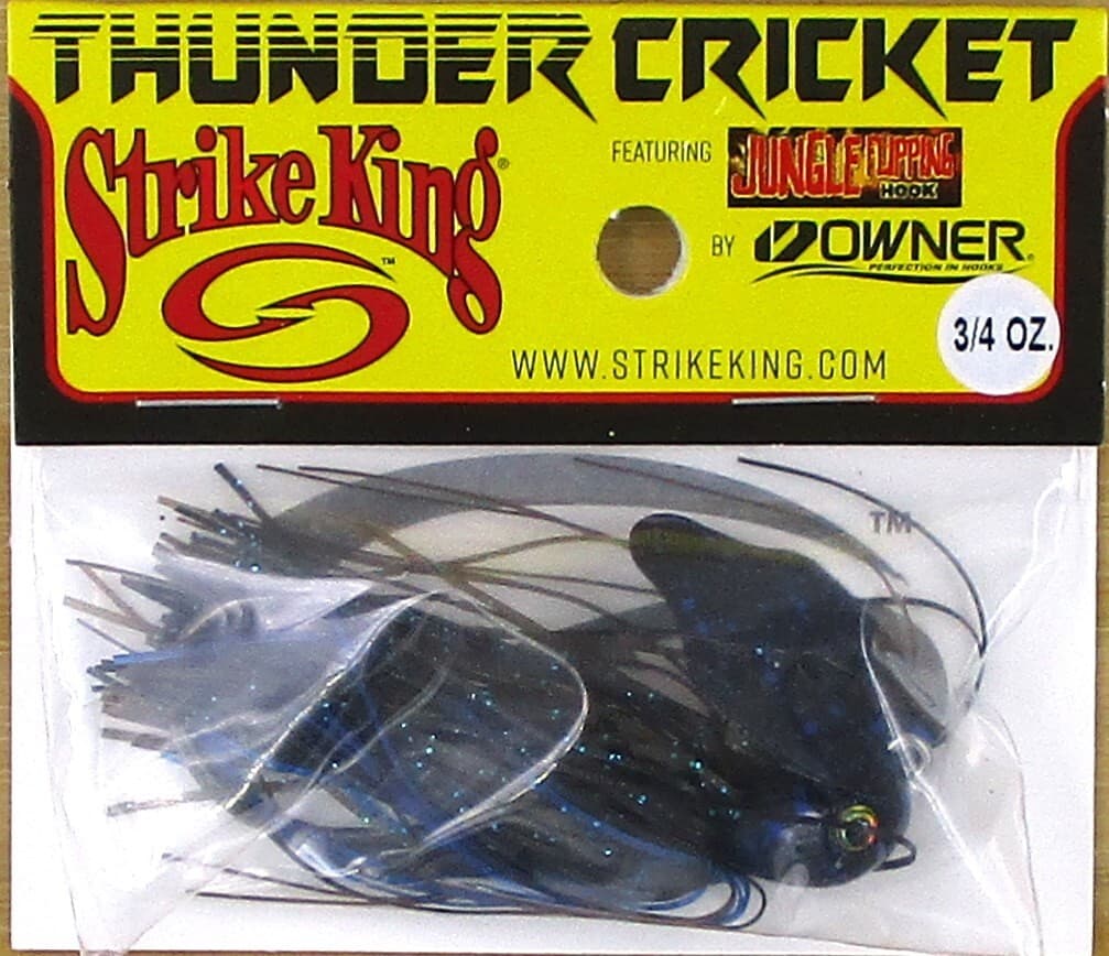 (12) Strike King 3/4 Oz Thunder Cricket Bladed Vibrating Jigs Bruiser Brand New - Image 3