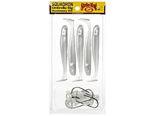  Squadron Umbrella Rig Kit 1/8oz Ghost Shad - Image 2