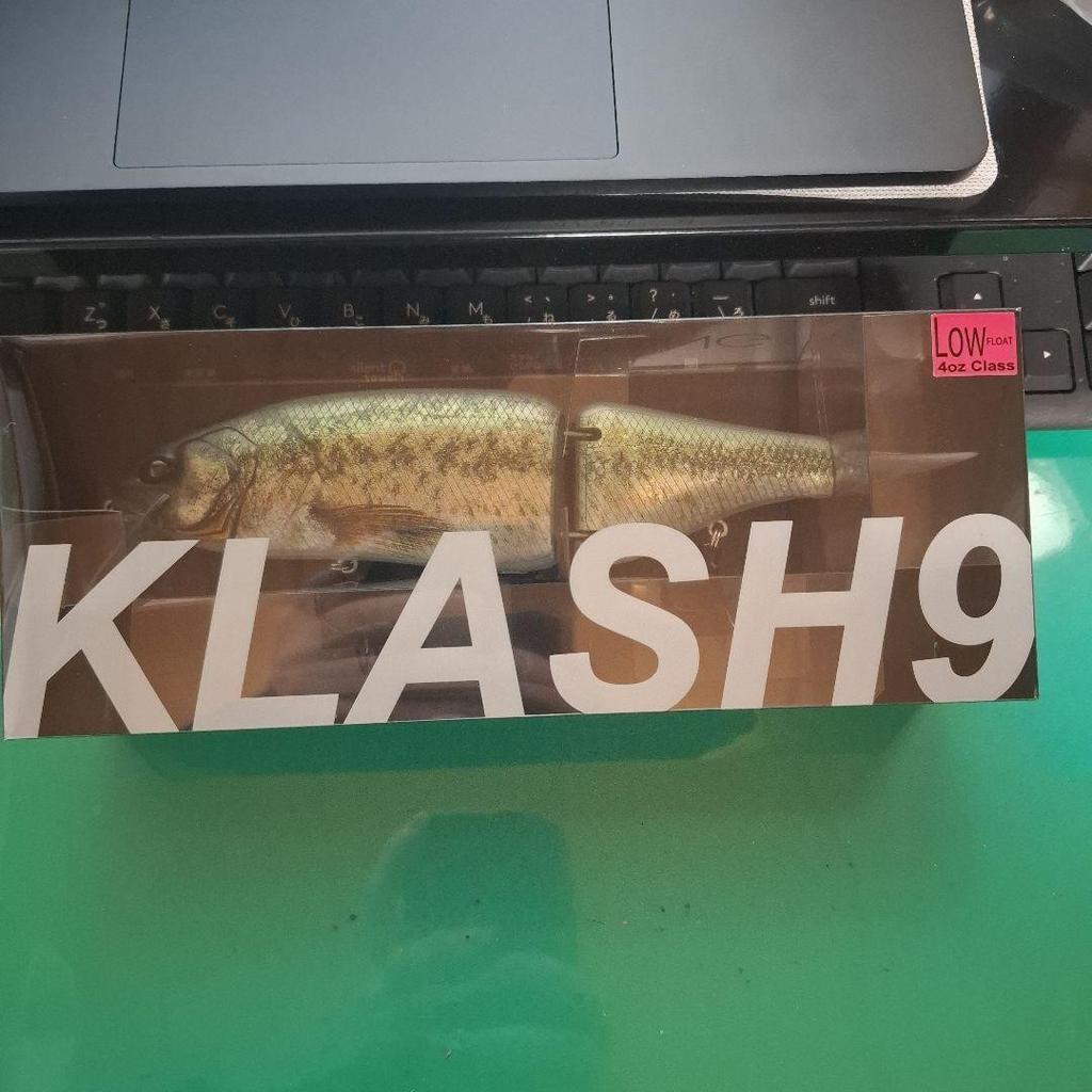 DRT KLASH9 Bass ver2 New Color Swimbait Freshwater Saltwater Fishing - Image 1