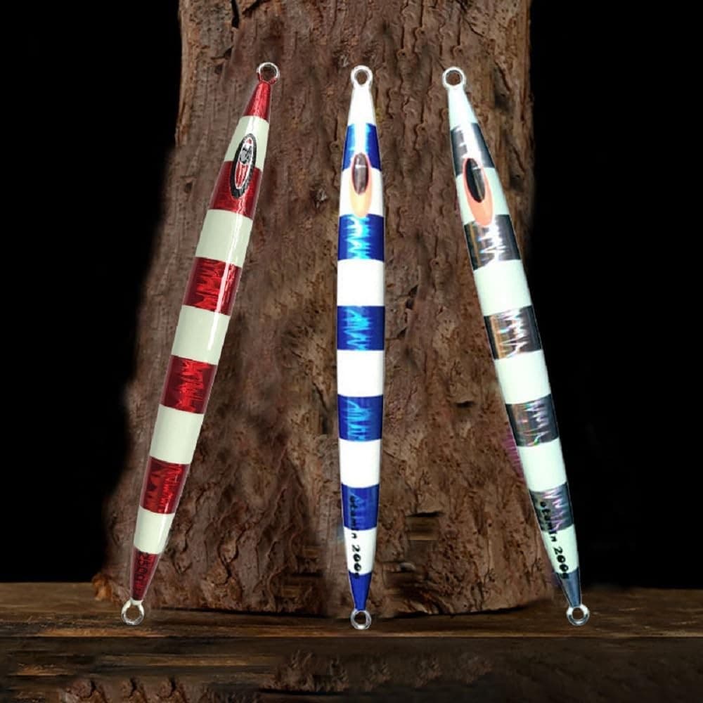 Slow Metal Pitching Falling Jigs Glow Speed Vertical Jigs Jigging Tuna Lures ... - Image 9