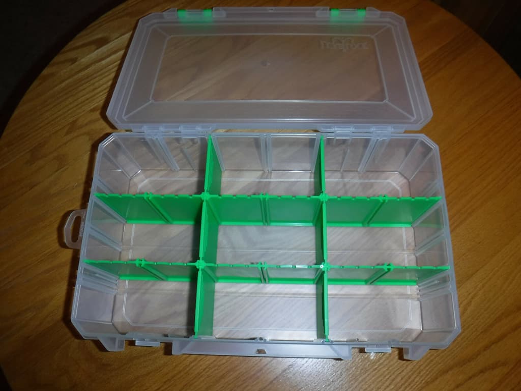 LURE LOCK TACKLE BOX FULL STRIKE KING KVD RAGETAIL ZOOM YUM BERKLEY HAVOC CRAW - Image 3