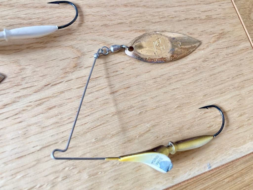 Tsunekichi Spinnerbait Hamaspinnerbait 18.5g 1/2oz x 3 sets - Image 4