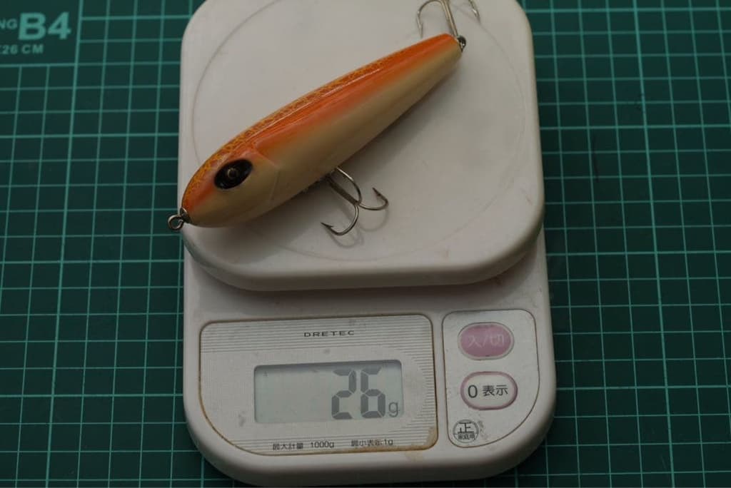 Abu Garcia Mild Water Plopper Pencil Bait Old Lure Used 80s Fishing Accessories - Image 8