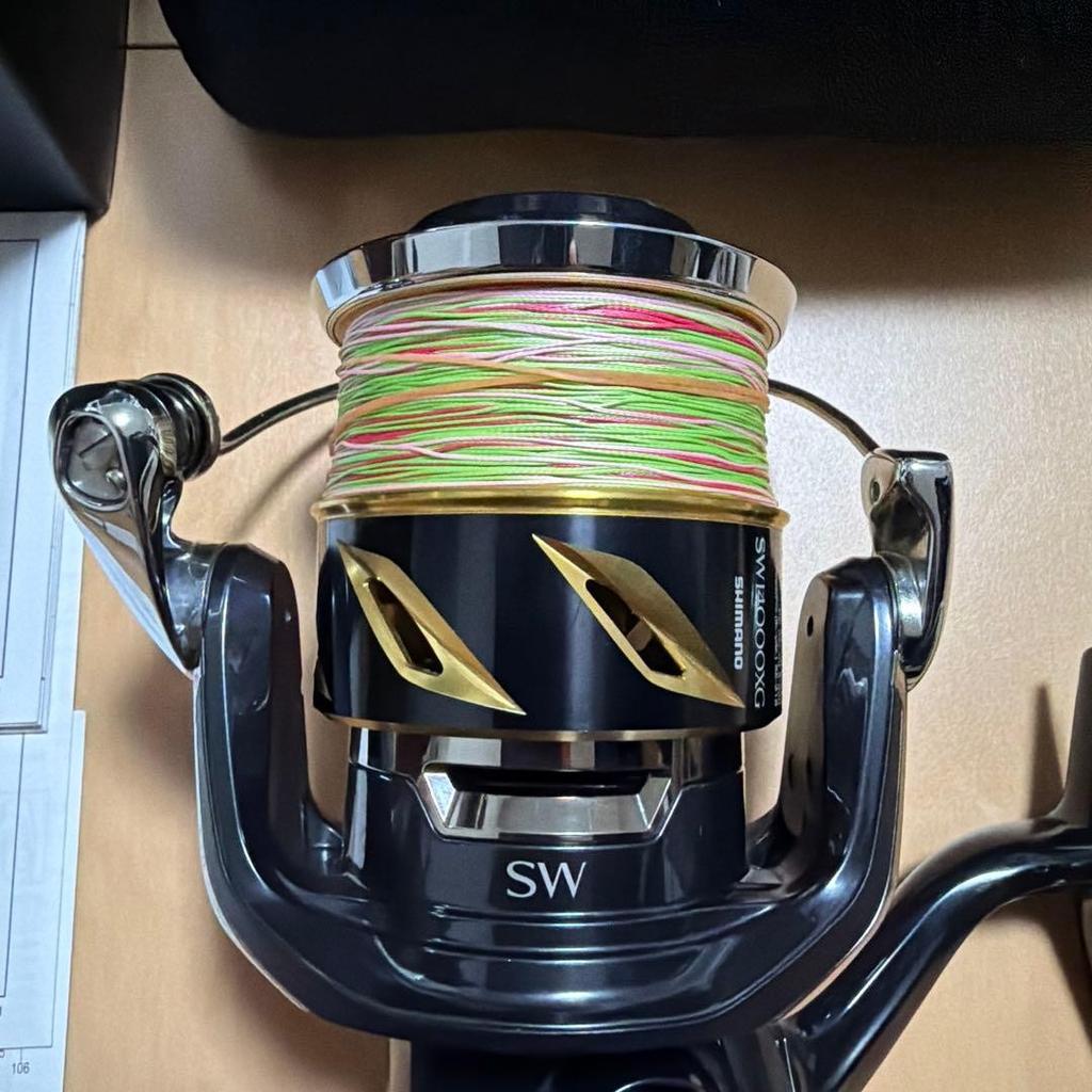 Shimano Stella SW 14000G Spinning Reel Line Included Used Excellent Condition - Image 4