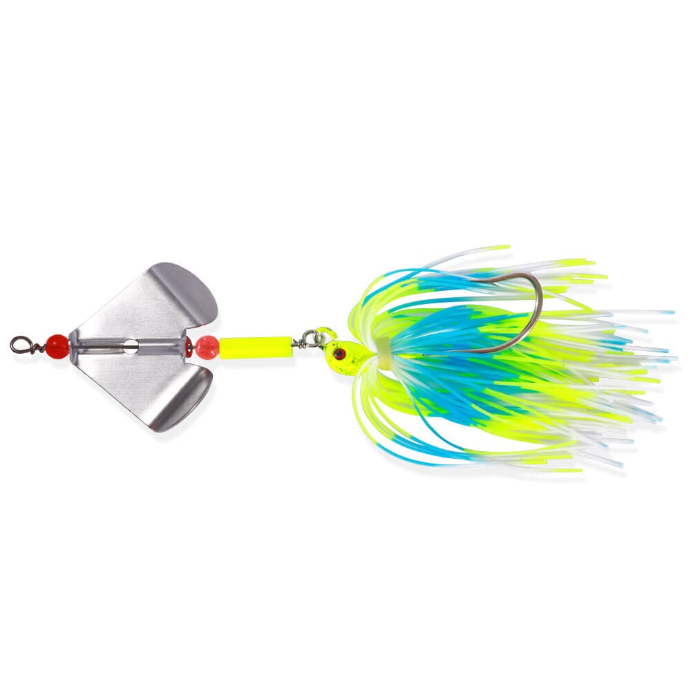 4PCS/Set Spinnerbait Blade Bait Rubber Skirt Buzzbait Fishing Lures Tackle 12g - Image 6