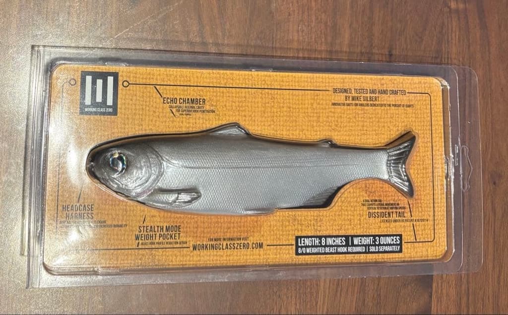 WORKING CLASS ZERO Tyrant 8 Swimbait 3oz MISTRESS Topwater Lure - Image 2