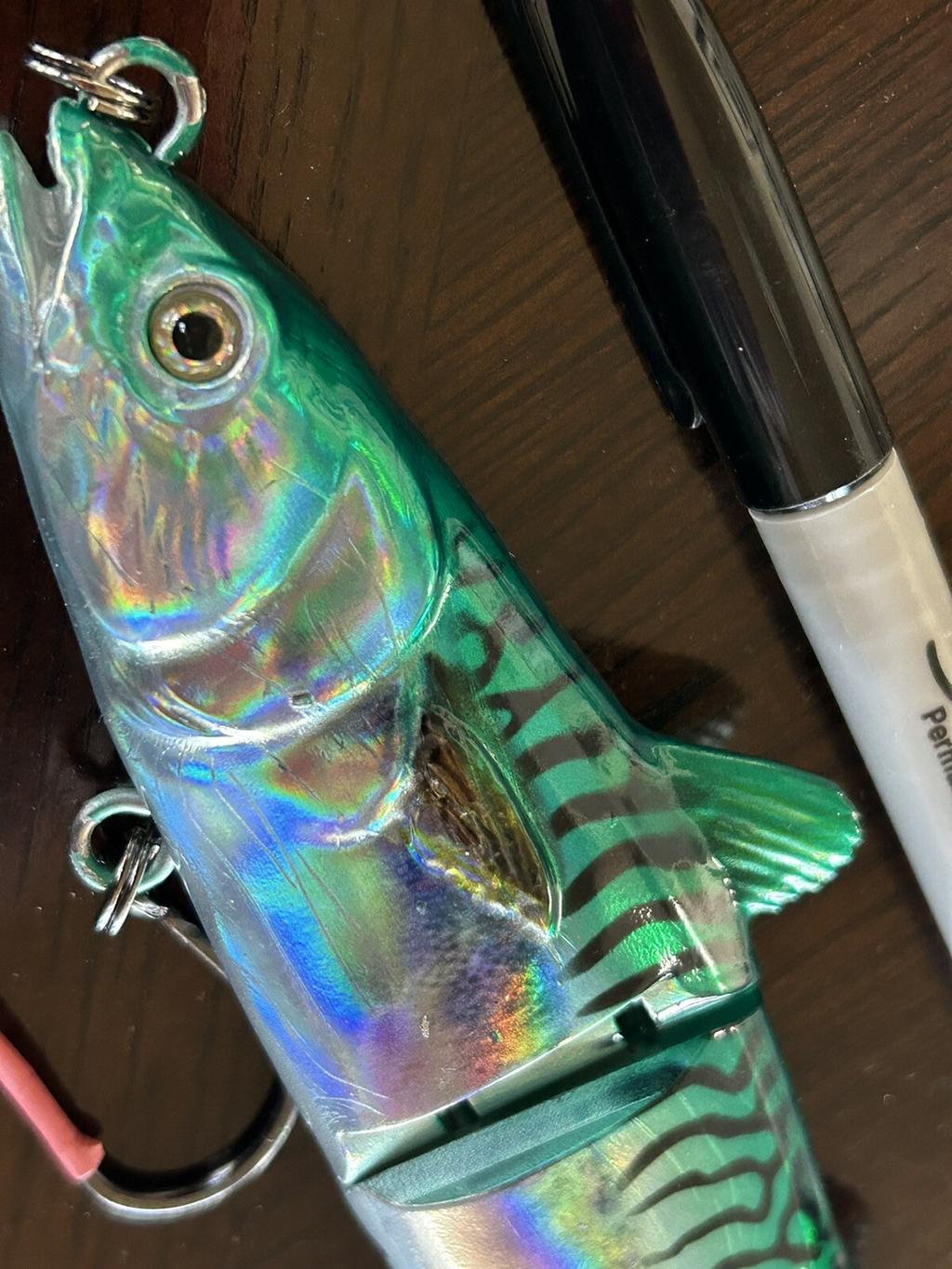 MACKEREL LURE LASER  The Original OC Swimbait 8-1/4 in. 2-3/4 oz. Medium - Image 16