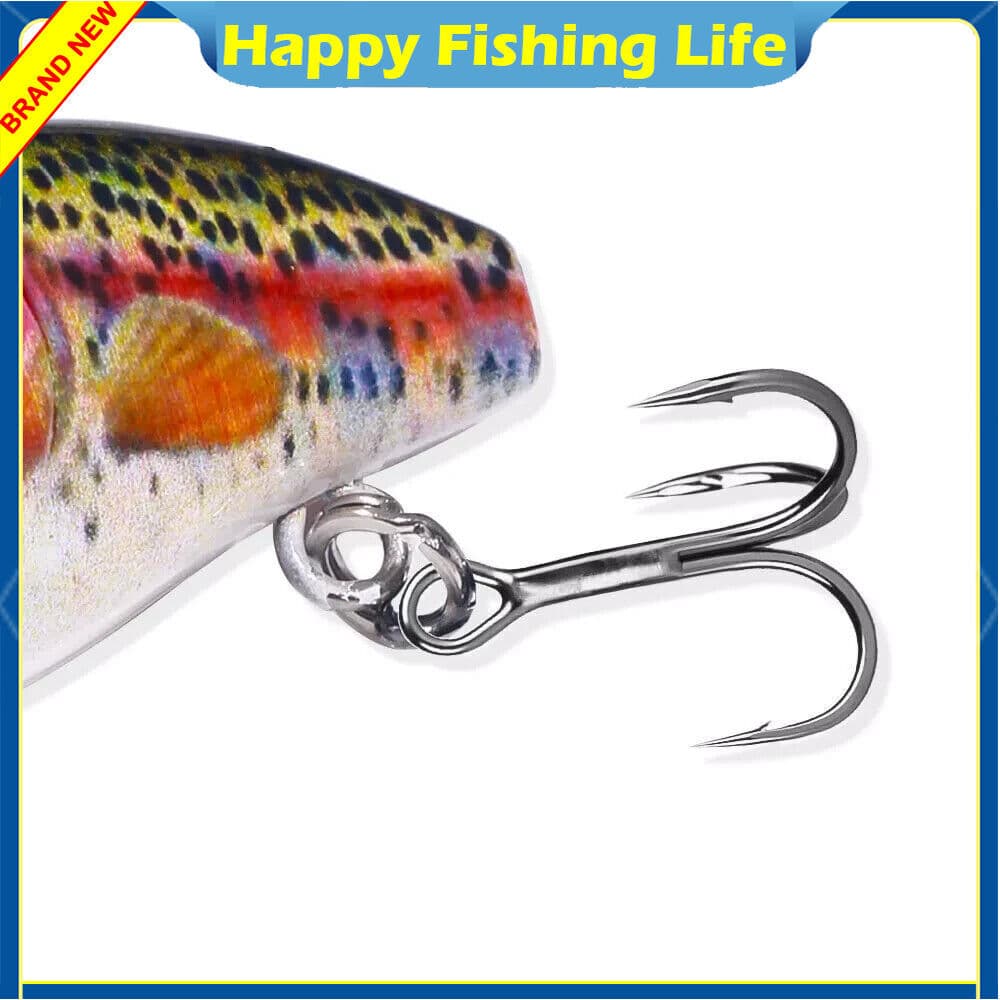 15PCS Fishing Lure Crankbait 2.8cm/2g Trolling Bait Minnow Bass Swimbait 3 Boxes - Image 9