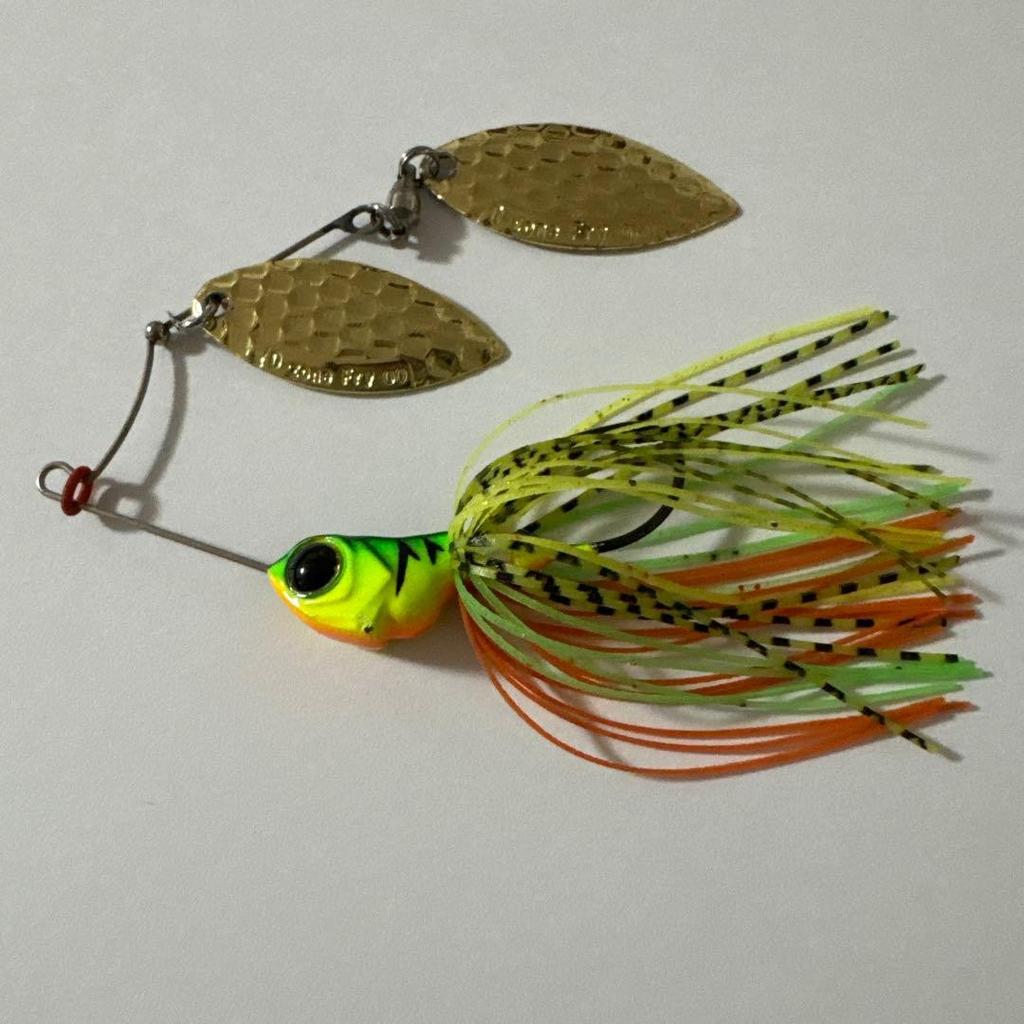 Evergreen D-ZONE Fly Spinnerbait 50mm 9.7g Hard Lure for Bass Fishing, Used - Image 2