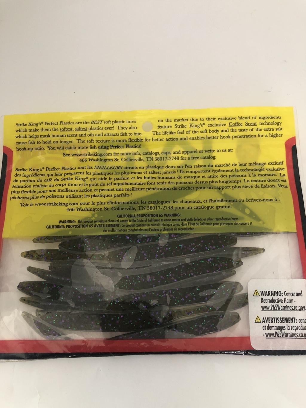 NEW STRIKE KING Perfect Plastics KVD Dream Shot (4 1/4") SHIPS N 24HRS - Image 9