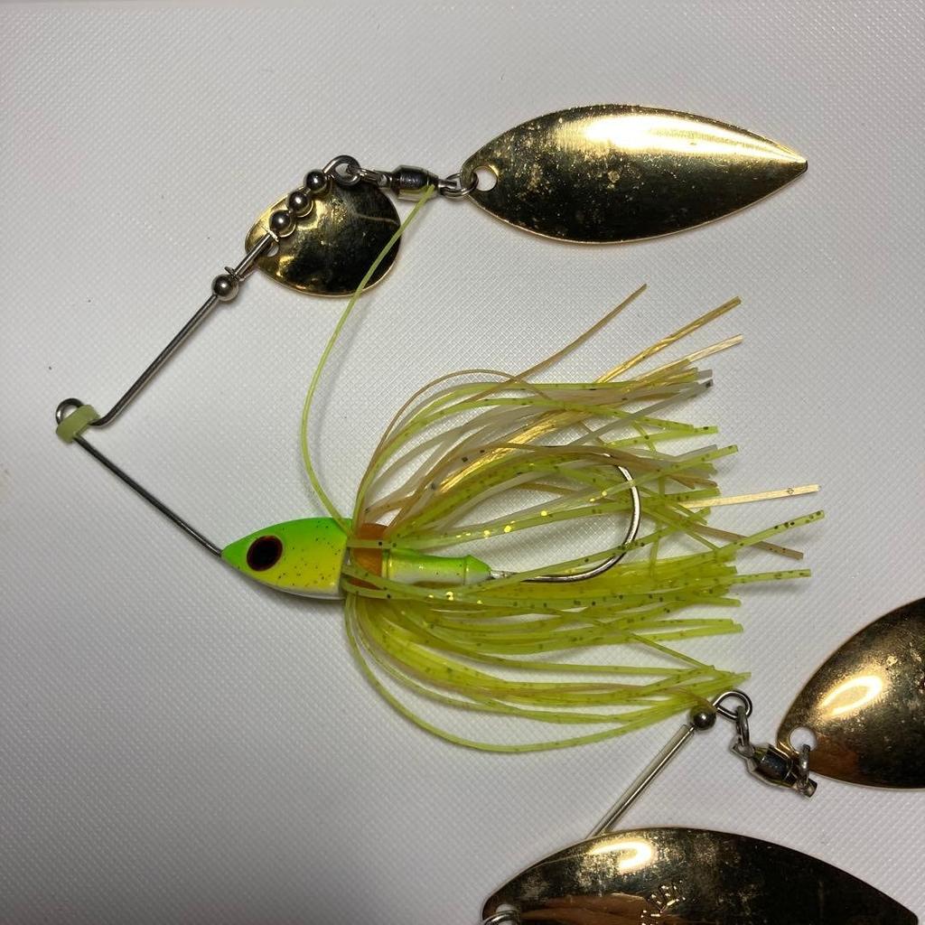 Evergreen Delta Force Spinnerbait 2pcs Hard Lure Small/Large Fishing Bait - Image 3