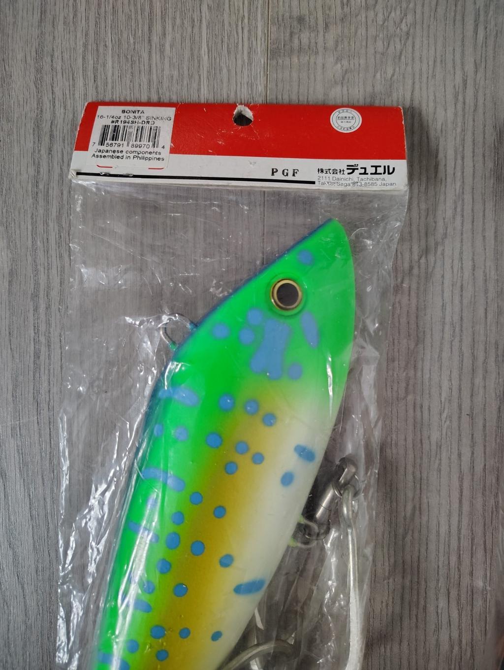 2 NOS NEW Yo-Zuri Bonita 10-3/8 Marlin/Tuna Lures/Small Tear On Packages - Image 3