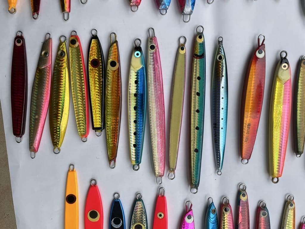 Metal Jig 115pcs, Fishing Tackle, Shimano, Sakura, Handmade, Used/Unused - Image 6