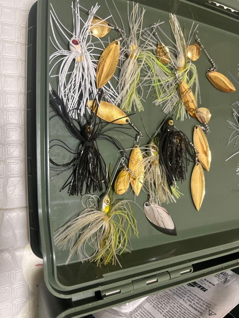 Takahiro Omori to Lures Spinnerbait 7 set 1/2 & 3/8 - Image 2