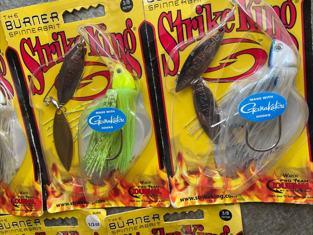 5 Strike King The Burner 3/8 & 1/2oz High Speed Spinnerbait S39 - Image 3