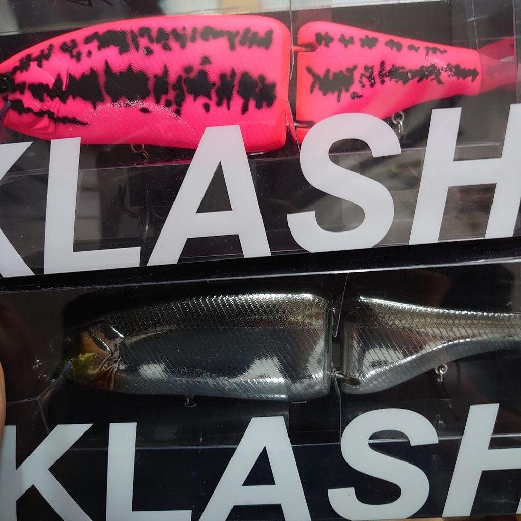 DRT KLASH9 & TINY KLASH Swimbait Set Panic Pink Sonic Queen Leveleye - Image 5