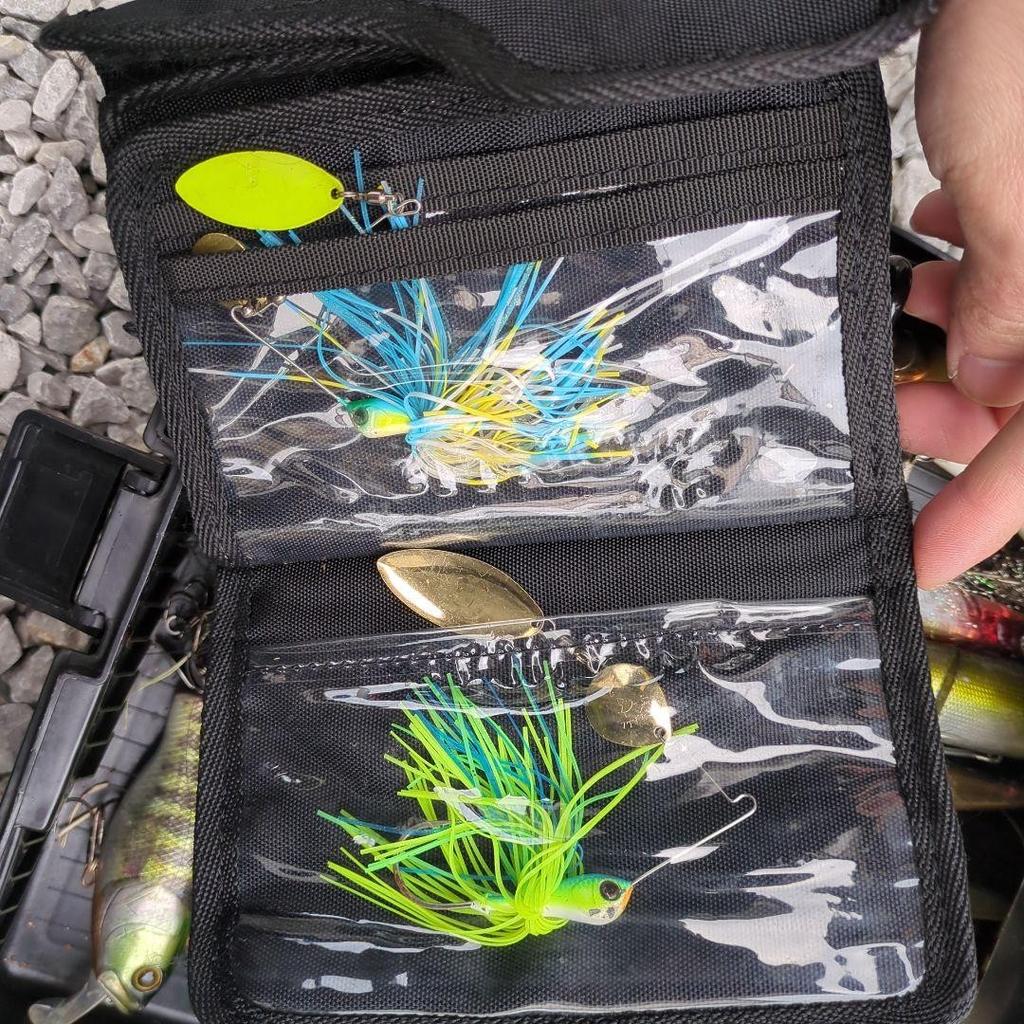 Hard fishing lure and spinnerbait set - Image 2