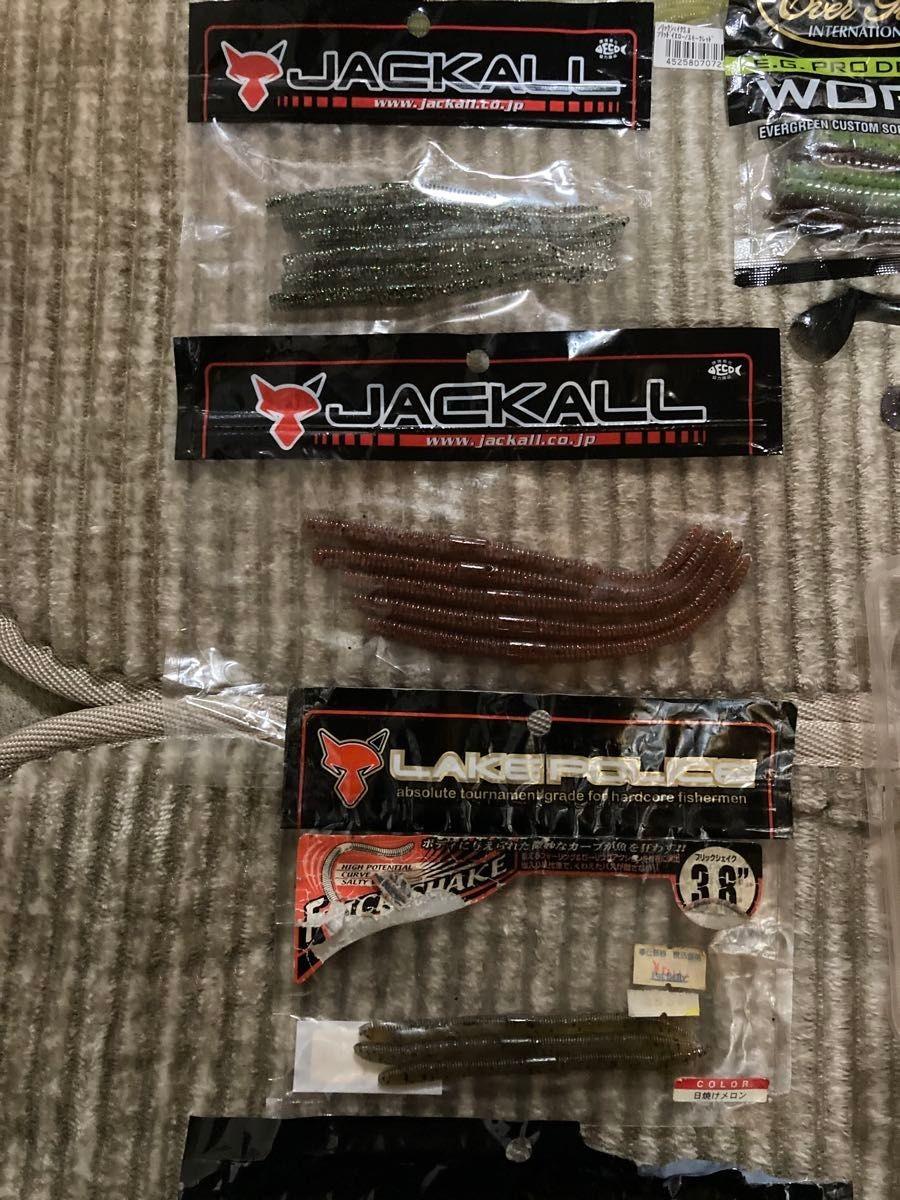 Worm lot sale, , Issei, Gary Yamamoto, Gan Craft, Raid Japan, Bass fishing - Image 3