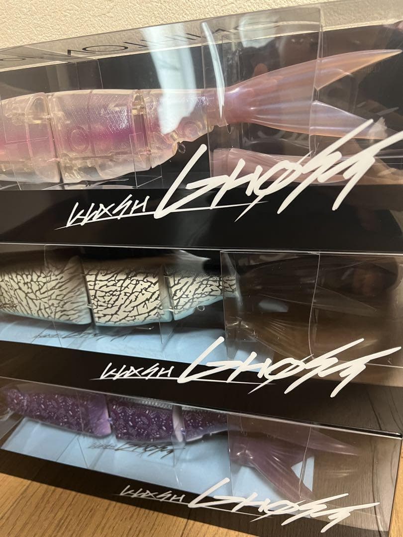 DRT Klash Ghost CVLT LAKE CHAOS V.D. Red Light Color Fishing Lure 3 piece set - Image 3