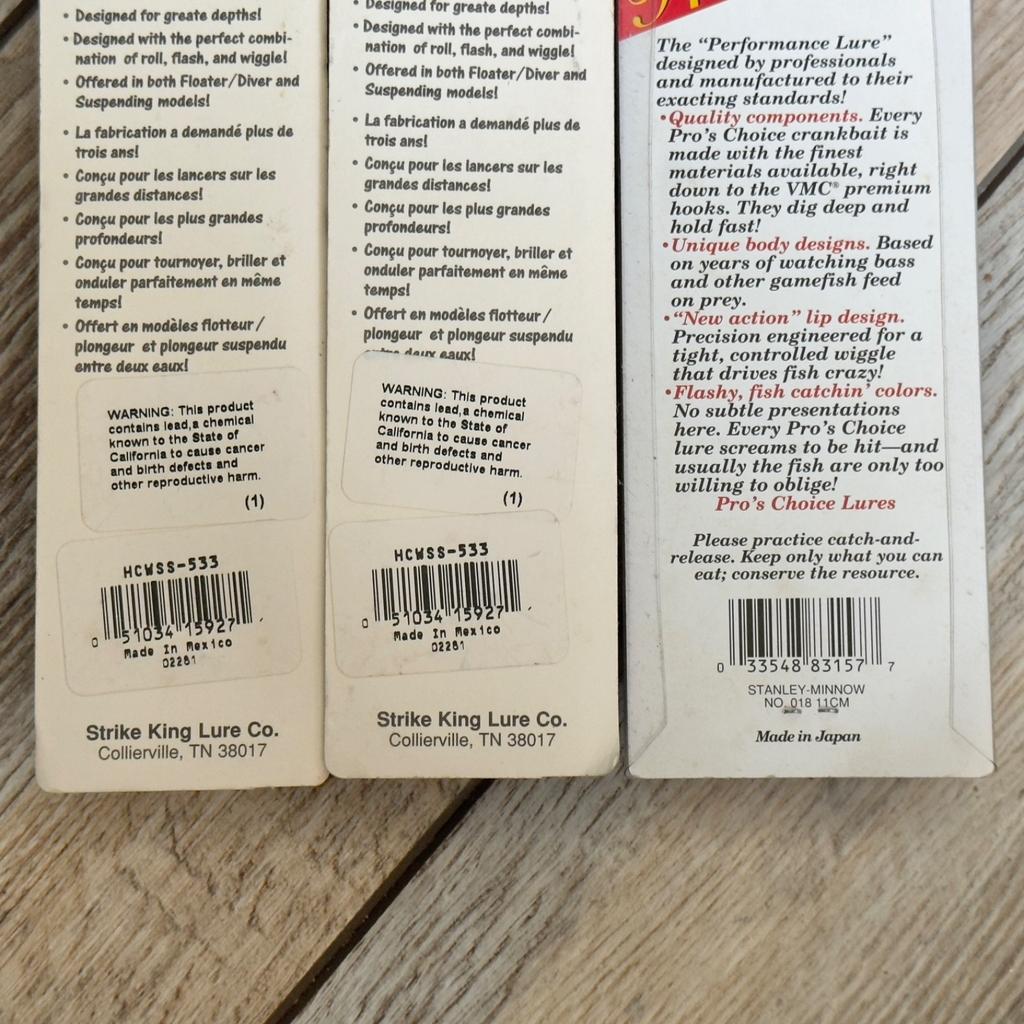 Strike King KVD Wild Shiner Jerkbait 5" Fishing Lures Lot of 6 - Image 6