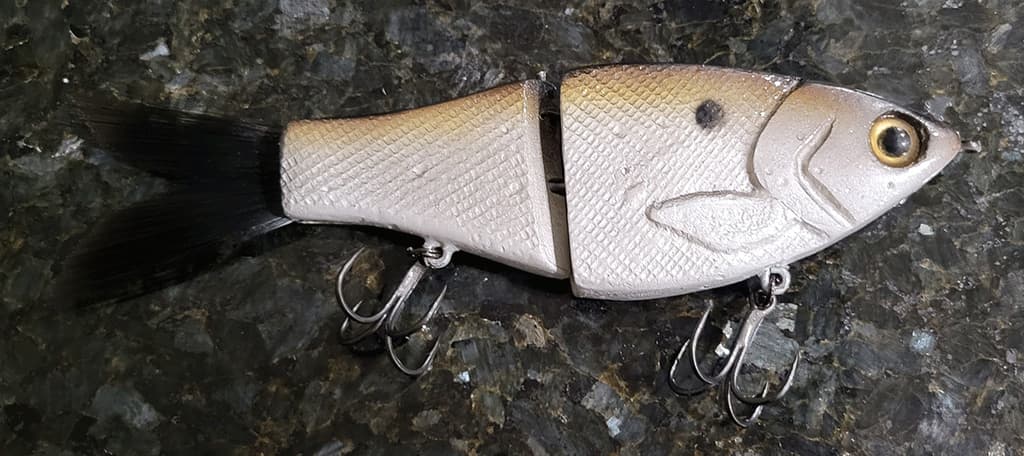 Clutch Swimbaits OG Glide 7.5" - Dirty Gizzard - Glide Bait / Swimbait - Image 3