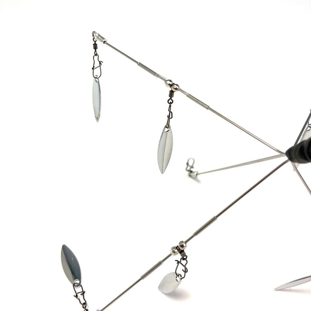 Alabama Rig Ghost Wire No Blade 5-Star Fishing Lure Multi-Arm with Wire - Image 5