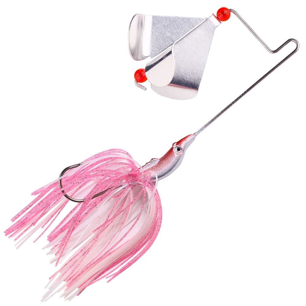 5PCS Spinnerbait Fishing Lure Buzzbait 22g Blade Bait Spoon Rubber Skirt Bass - Image 6