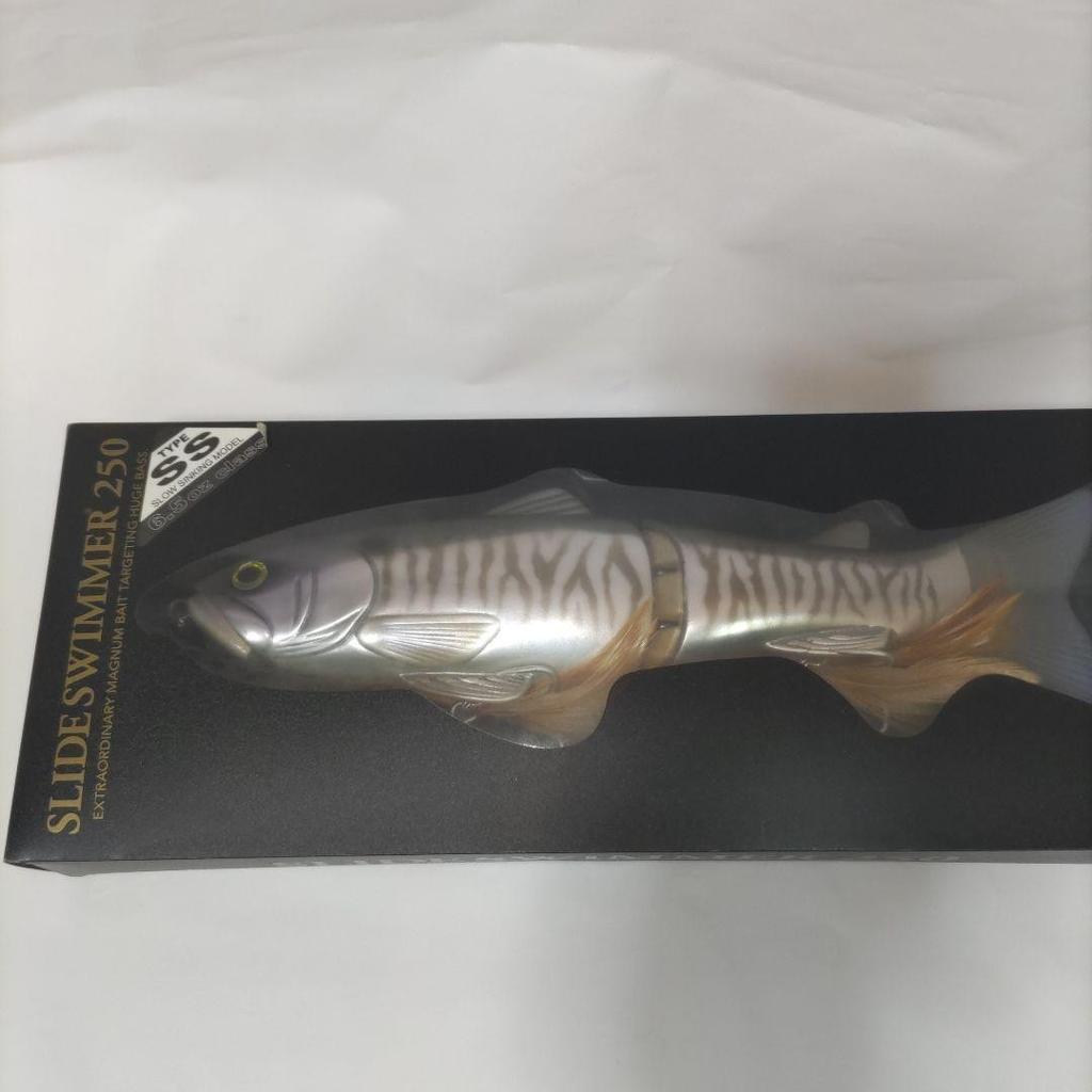 deps SLIDE SWIMMER 250 SS Mercury Limited Color Lure - Unused, Box Damaged - Image 1