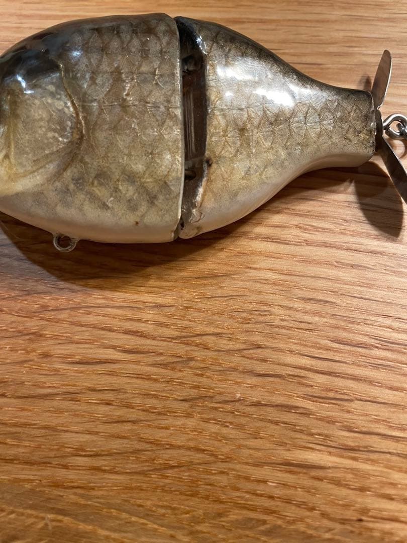 Butchgill Silver Skin Custom Crappie Fish Lure, Limited Edition Used - Image 3