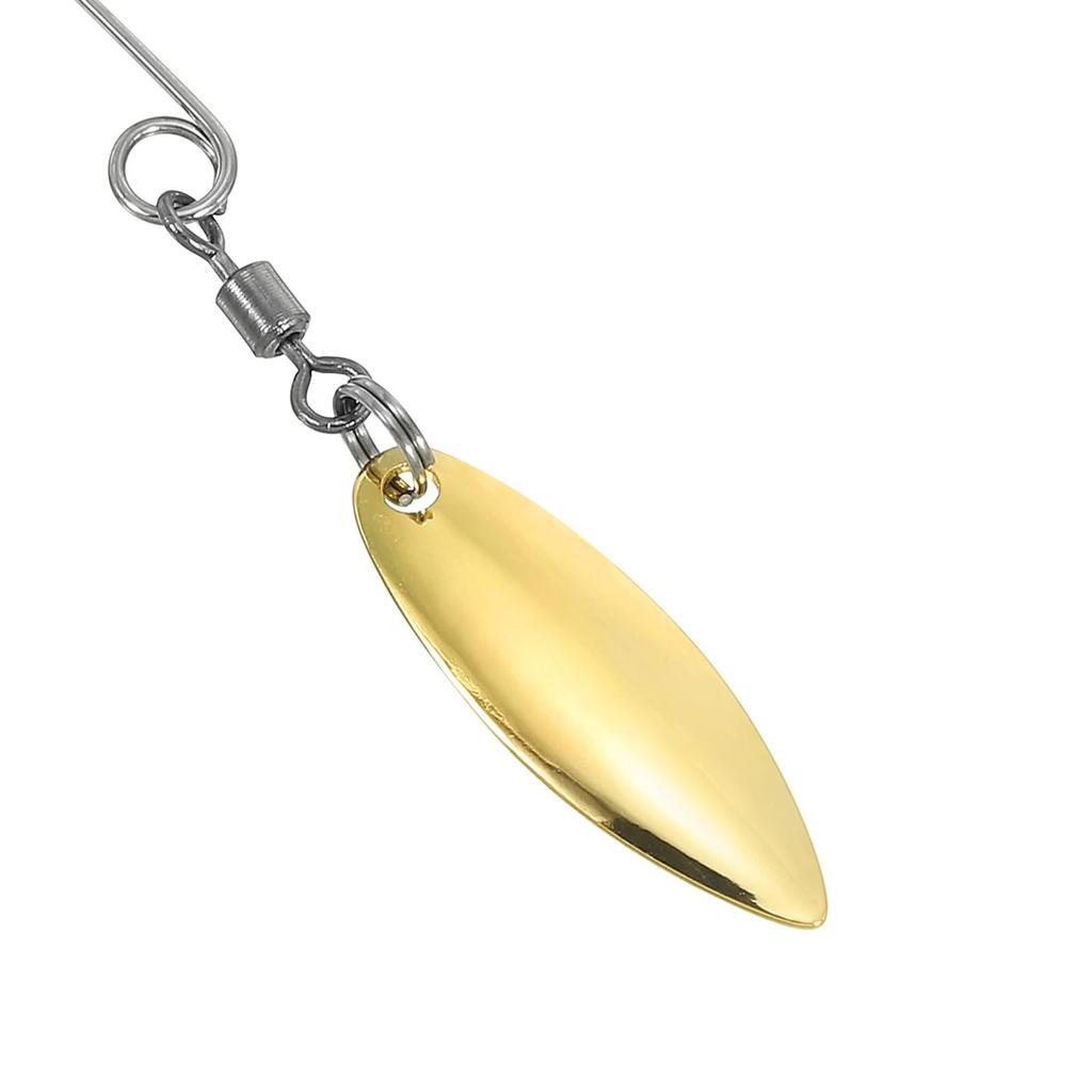 PATIKIL Fishing Lure Blades 1x0.3" Pack of 50 for Willow Leaf Lure Making DIY, G - Image 5