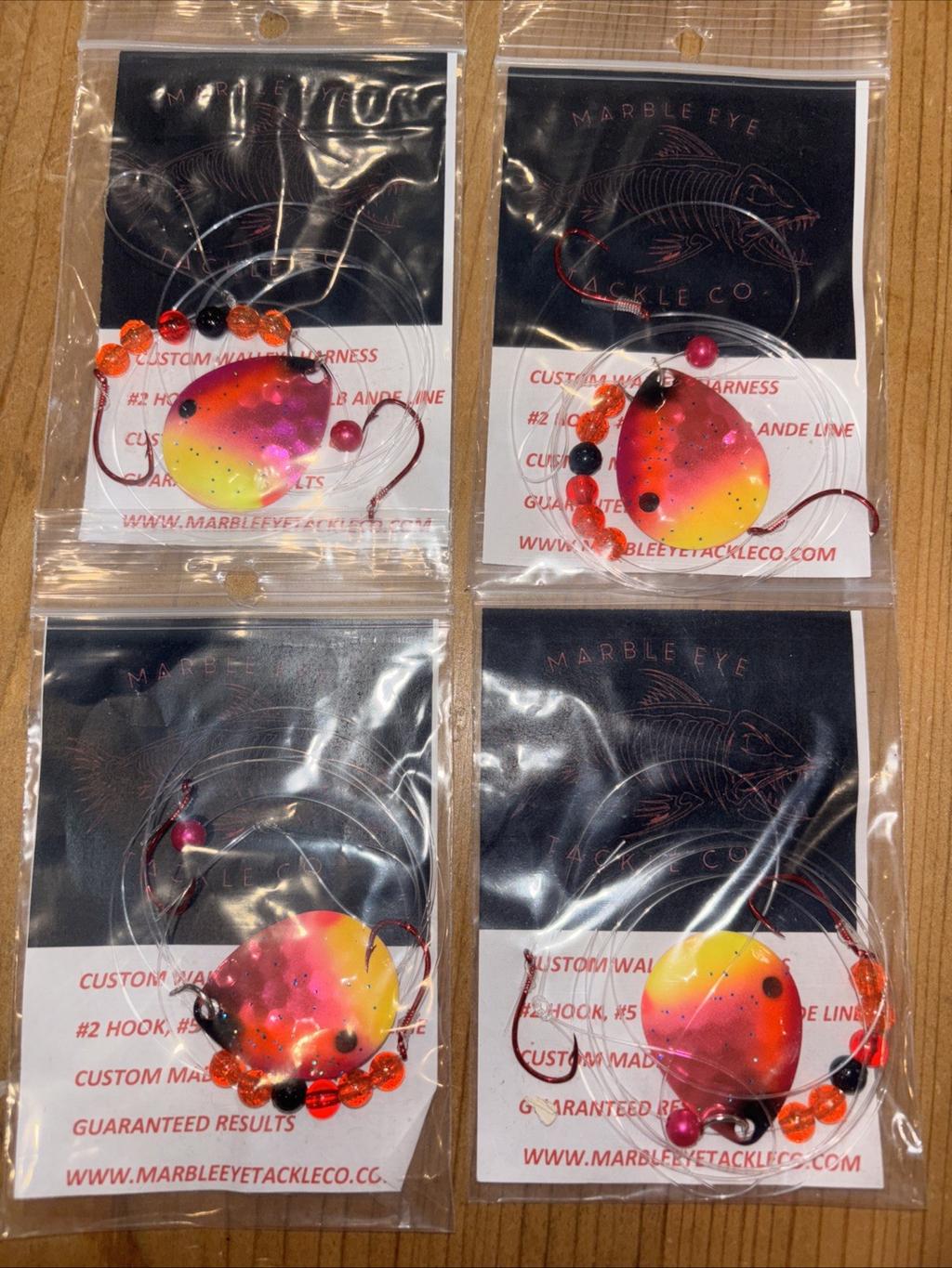 Walleye Crawler Harnesses Four Premium Fishing Accessories - Image 1