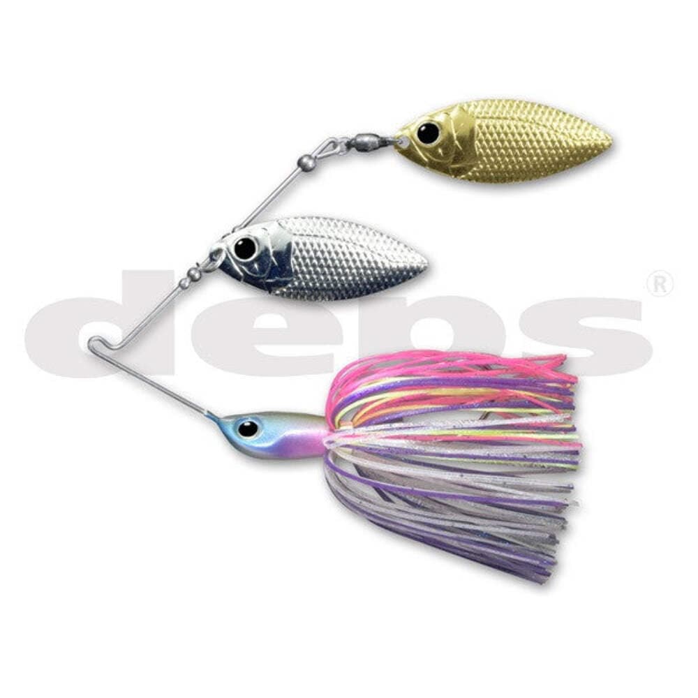 Deps Spinnerbait B-Custom 1oz DW #11 Neon Purple - Image 1