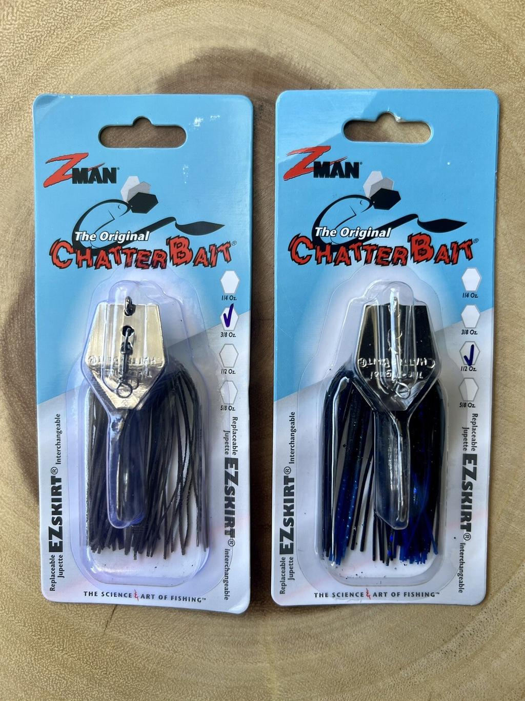 Z-man (Lot Of 2) Chatterbait Original, Bass Fishing, New, Free Shipping! NWT! - Image 8