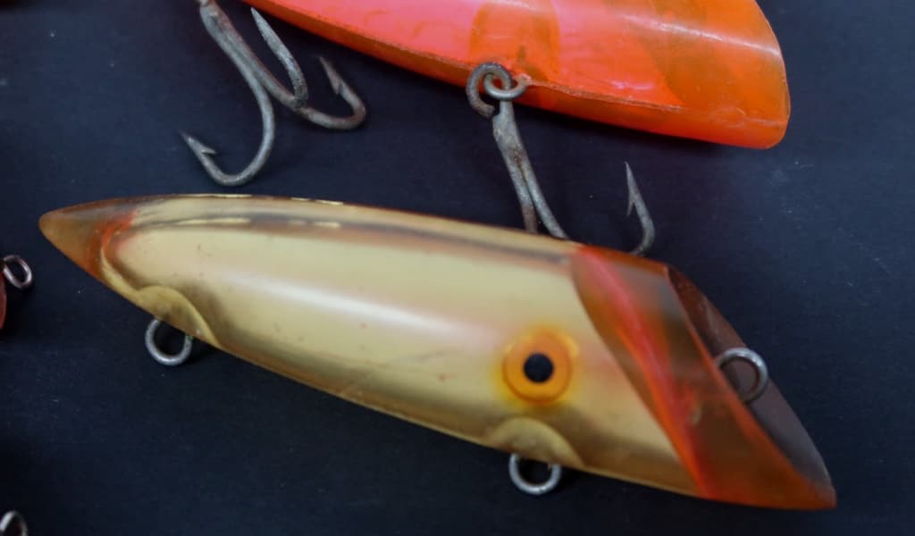 Vintage 14 pc Group Zimmy Salmon Fishing Lures Trolling Plugs - Image 10