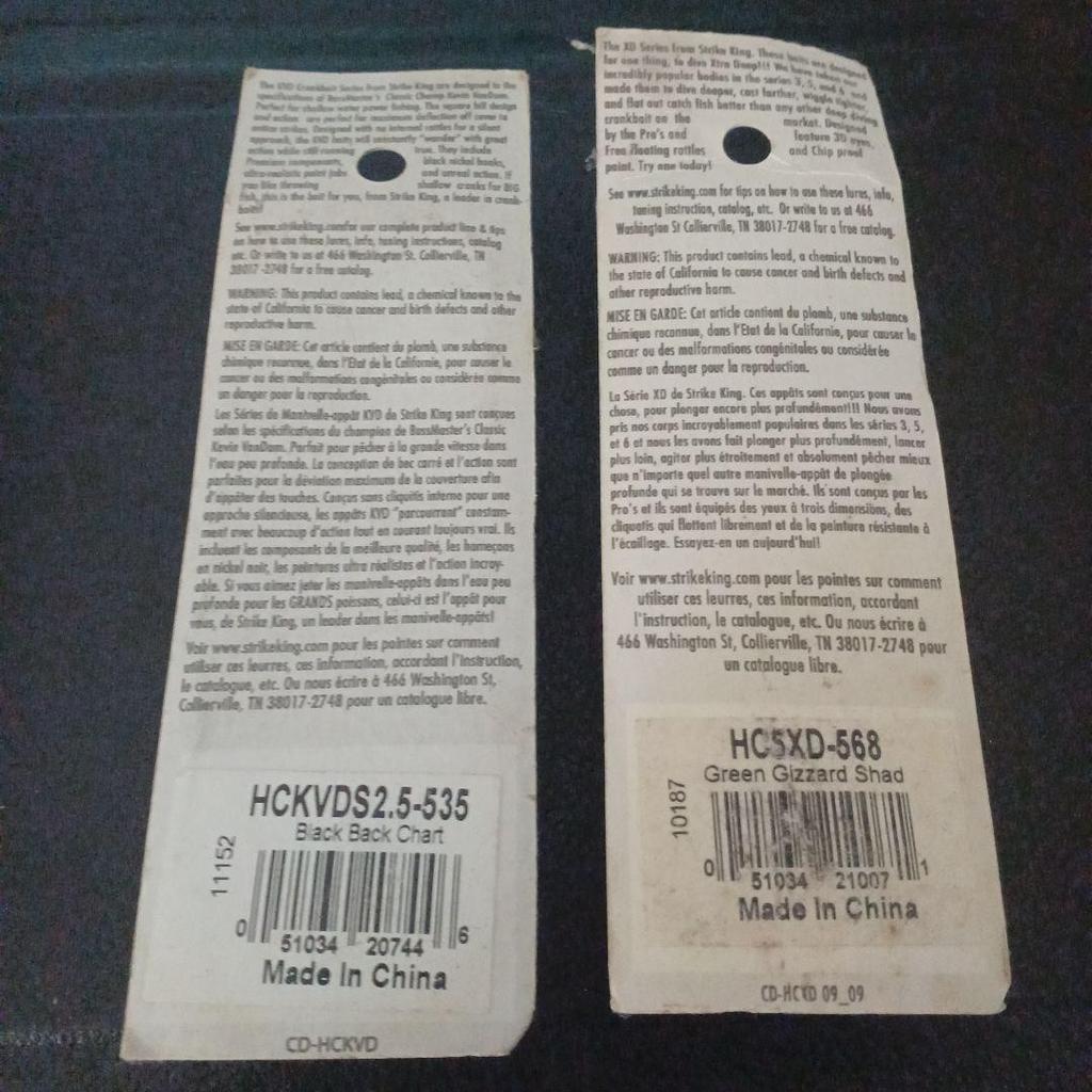 Strike King 5XD KVD2.5 Set of 2 - Image 2