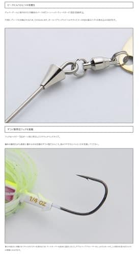 NEW Keitech Baby T-Bone Spinnerbait Double Willow DW 1/4oz #511 Green Pumpkin - Image 6