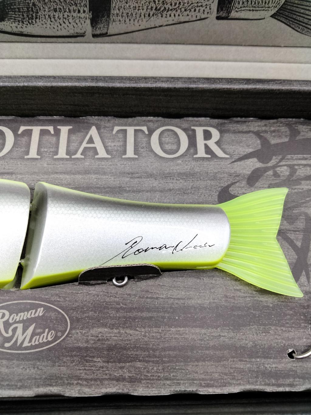 LIMITED Roman Made Negotiator from Japan Glide wood swimbait rare lure NIP HTF 8 - Image 5