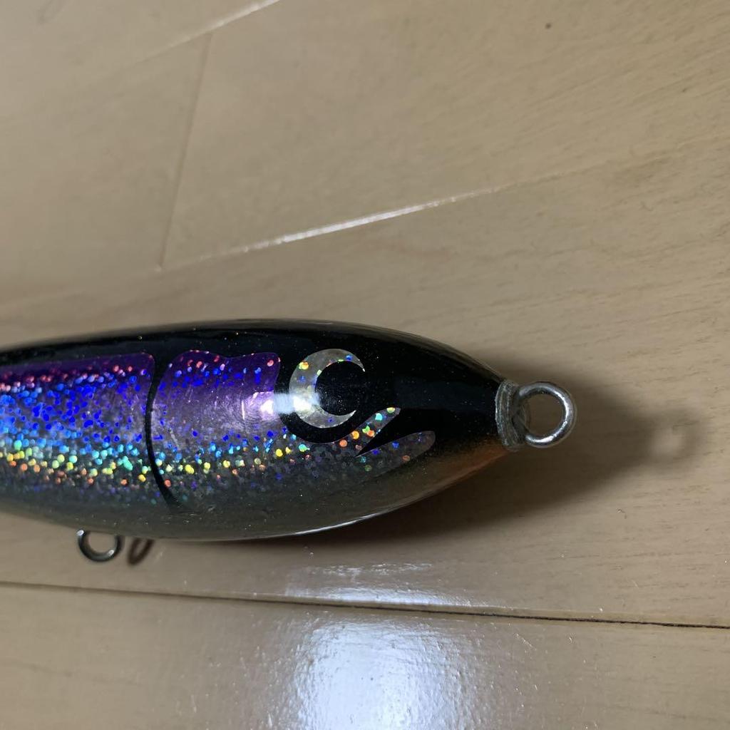 Carpenter Maihime 120 Fishing Lure Purple/Black Used Swimbait - Image 6