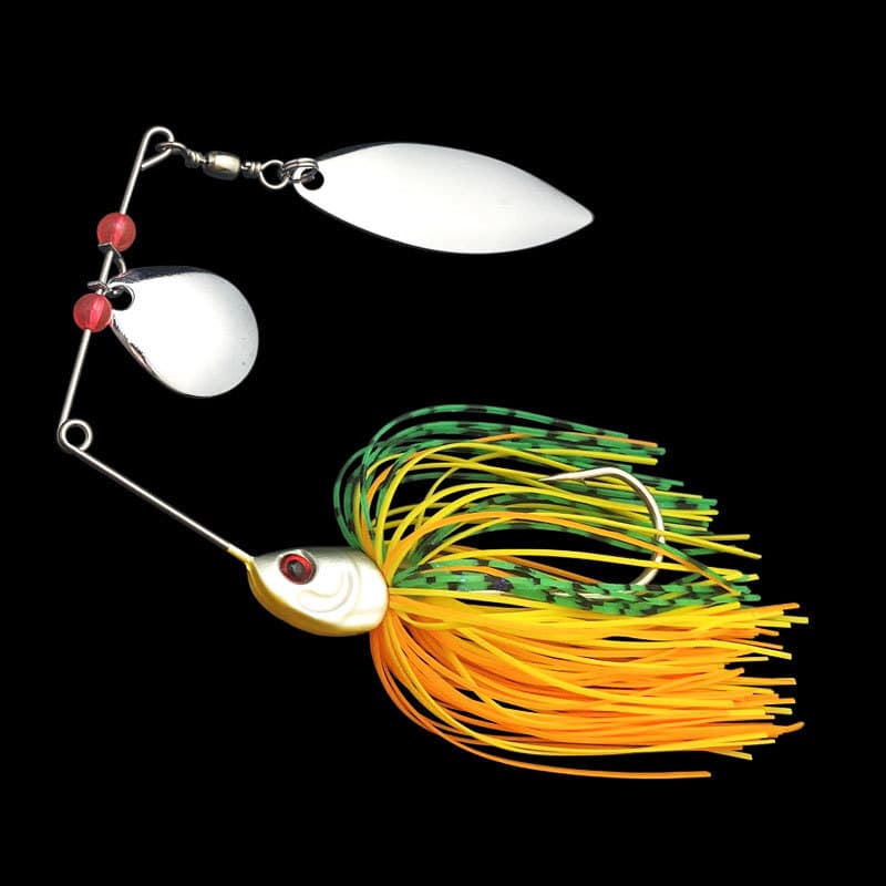 Bass Fishing Lures Spinner Baits Hard Metal Spinnerbait Buzzbait Swimbait Jigs - Image 9