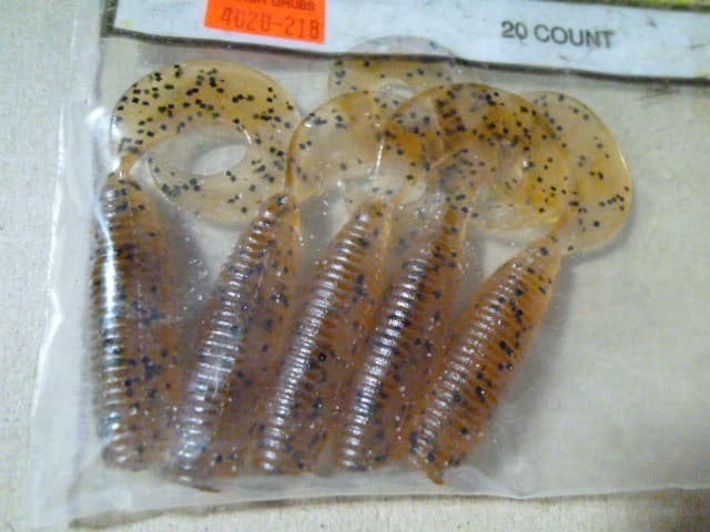 Gary Yamamoto 4 inch grub, 30 pieces, new - Image 4