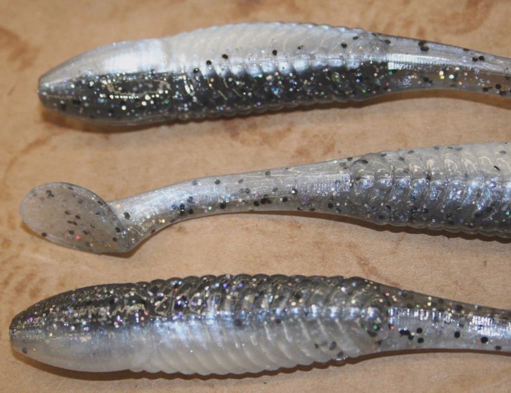 5" Swim Minnow Magic Shad Paddle Tail Swimbait Trailer for A Rig 50 pack Bulk - Image 3