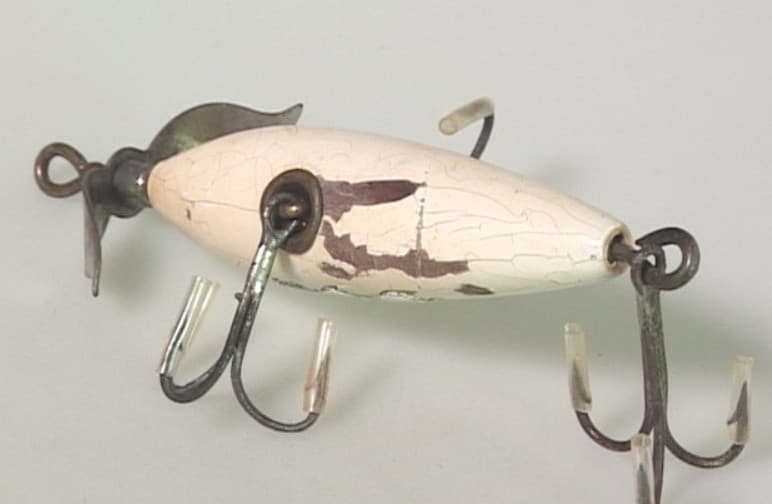 Tariff free/Heddon Wood 400 Killer (White) - 1905 Model Bass Fishing Lure - Image 5