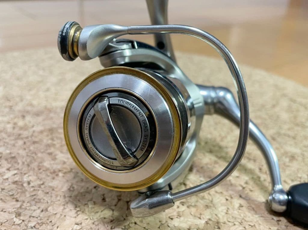 Rare DAIWA 05 EXIST 2004 Made in Japan Spinning Reel Excellent Condition Used - Image 2