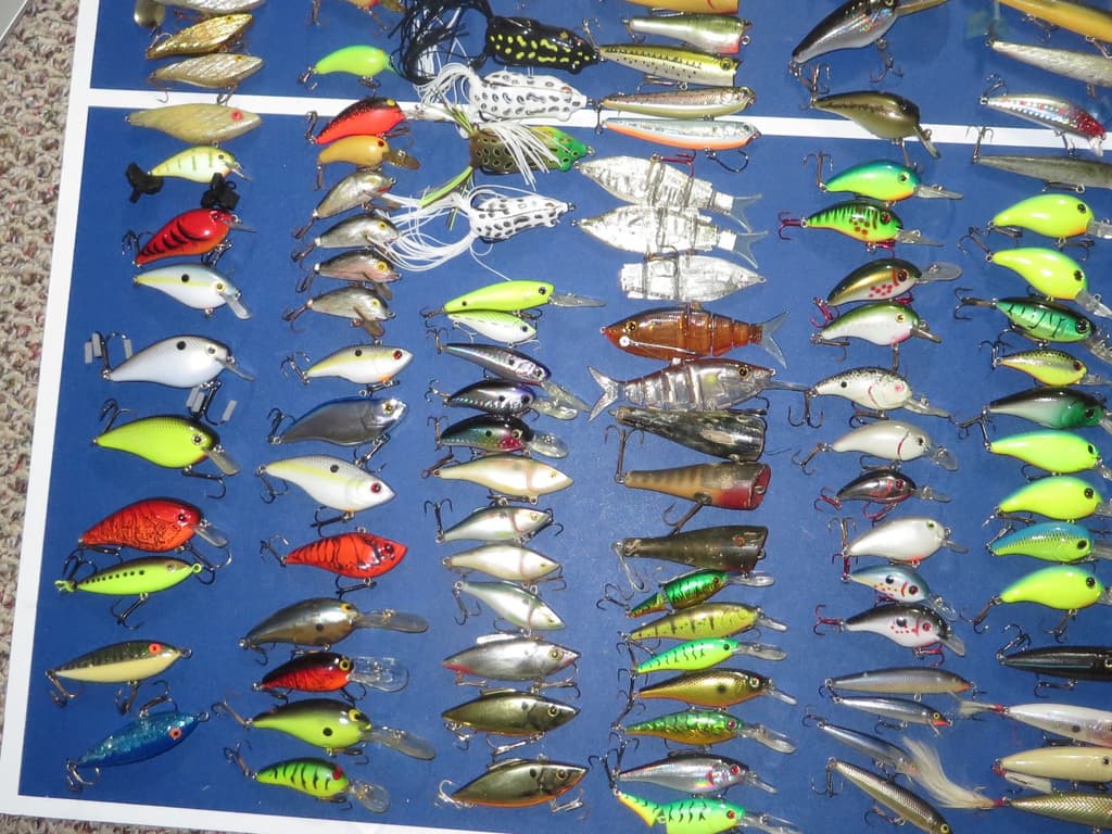 Huge Lot over 250 Lures Cordell Manns Rapala Rebel Strike King Lewis Creek Berkl - Image 2