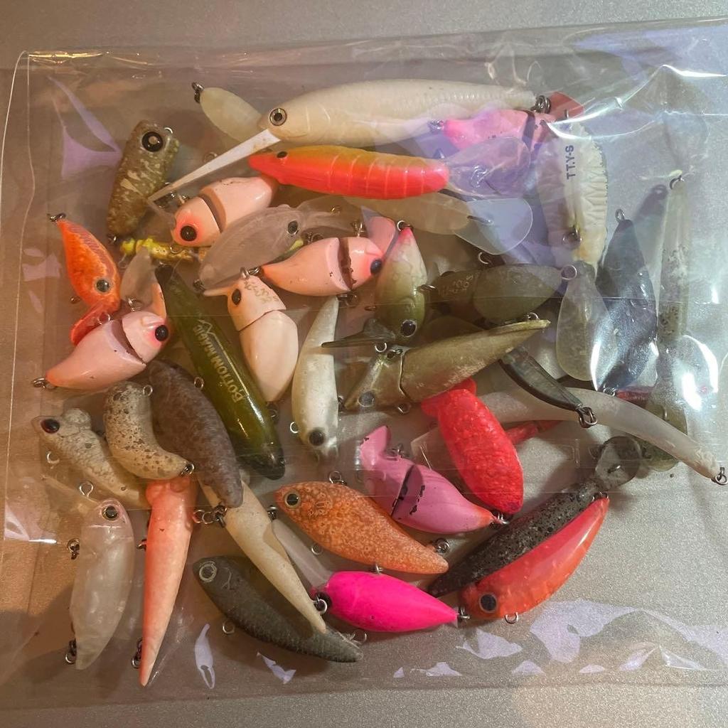 Lure set38 plugs, many rare colors, area trout - Image 1