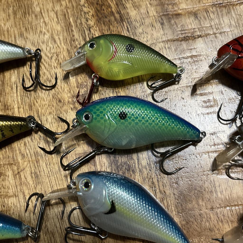 Lot Of 18 Squarebill Crankbaits Xcite Strike King Ark Unbranded No Combined Ship - Image 7