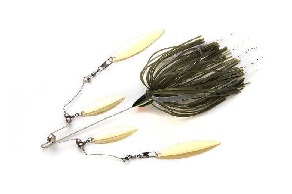 Helter Twister 1/2oz Eco Plated Greenback Ayu G/G Spinnerbait - Image 1